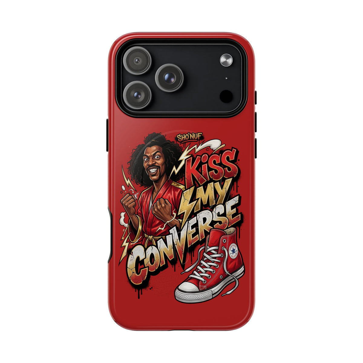 sho nuff kiss my converse phone case | Tough Magnetic Case, Sorcerer Illustration