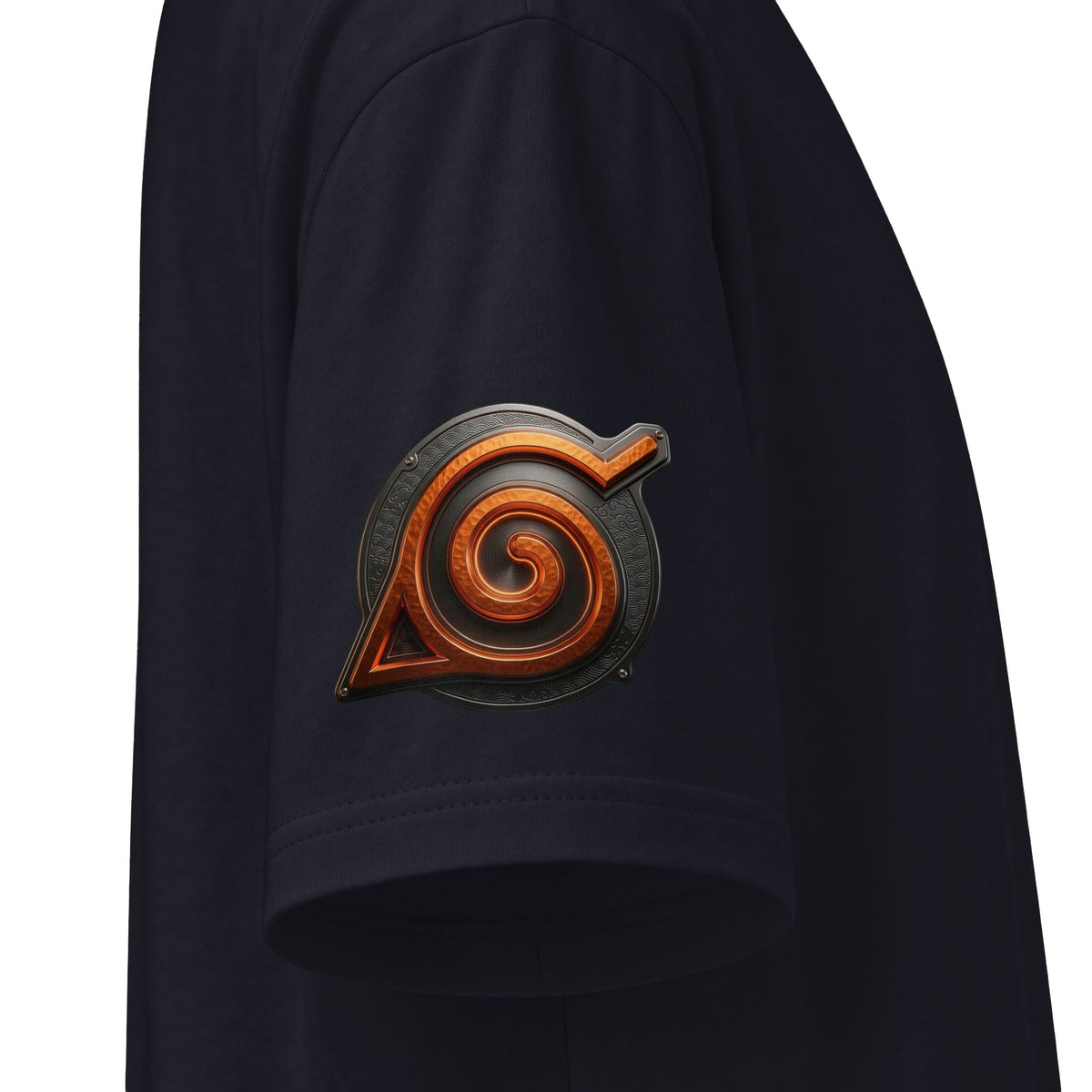 Naruto Flame Emblem Graphic T-Shirt — Chibi Naruto Streetwear Tee