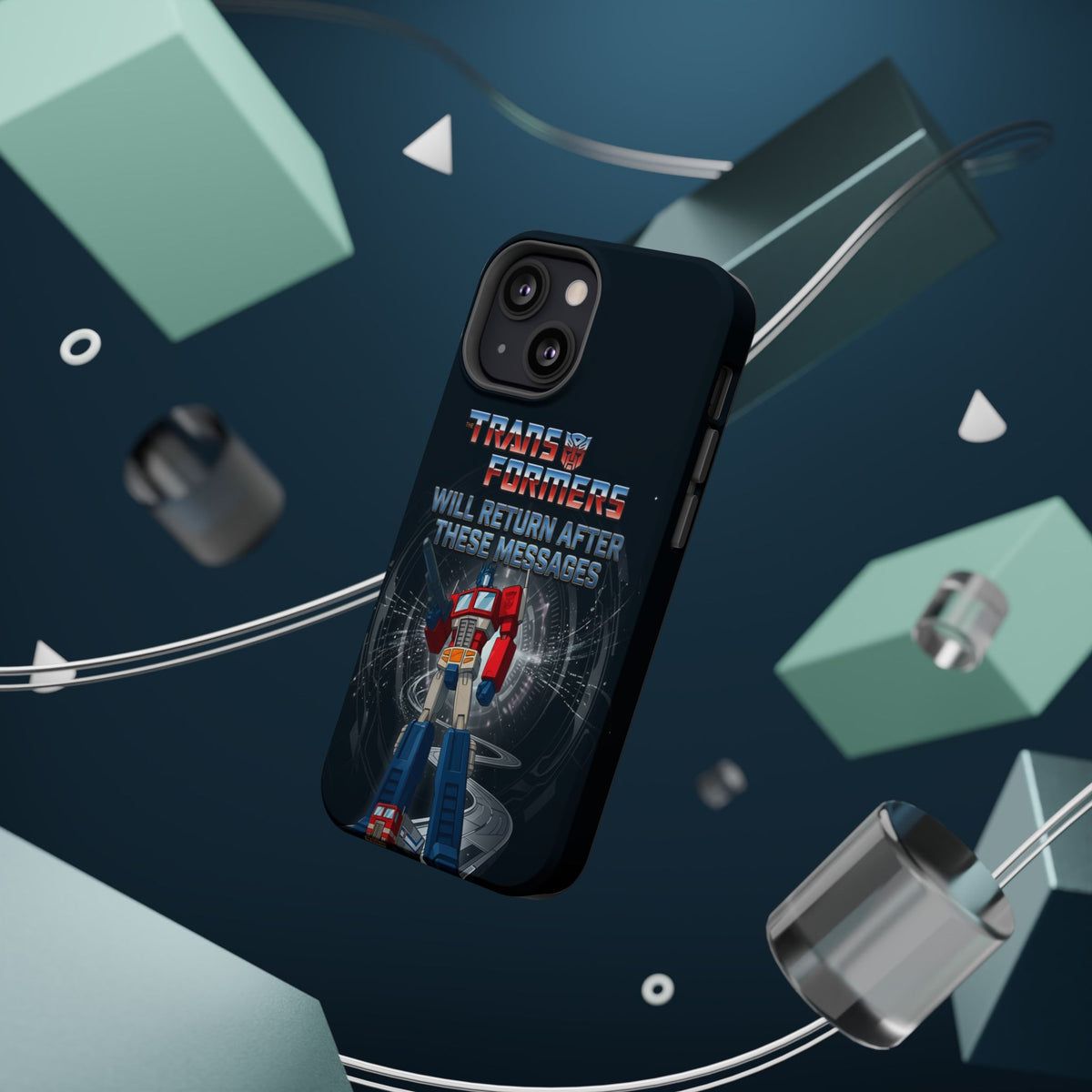 Transformers “Will Return After These Messages” Magnetic Impact-Resistant Phone Case