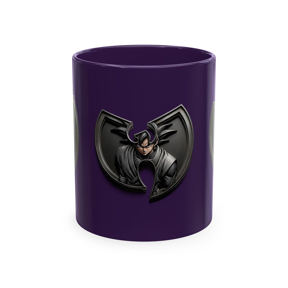 wu tang x Goku Black Ceramic Mug — Norse Warrior Coffee Cup