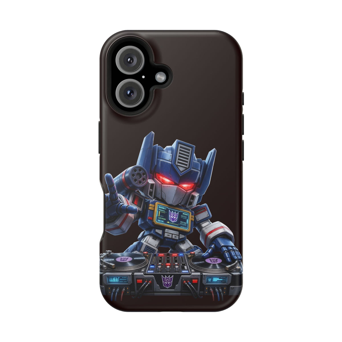 DJ  Soundwave Robot Phone Case — Magnetic Impact-Resistant Protector