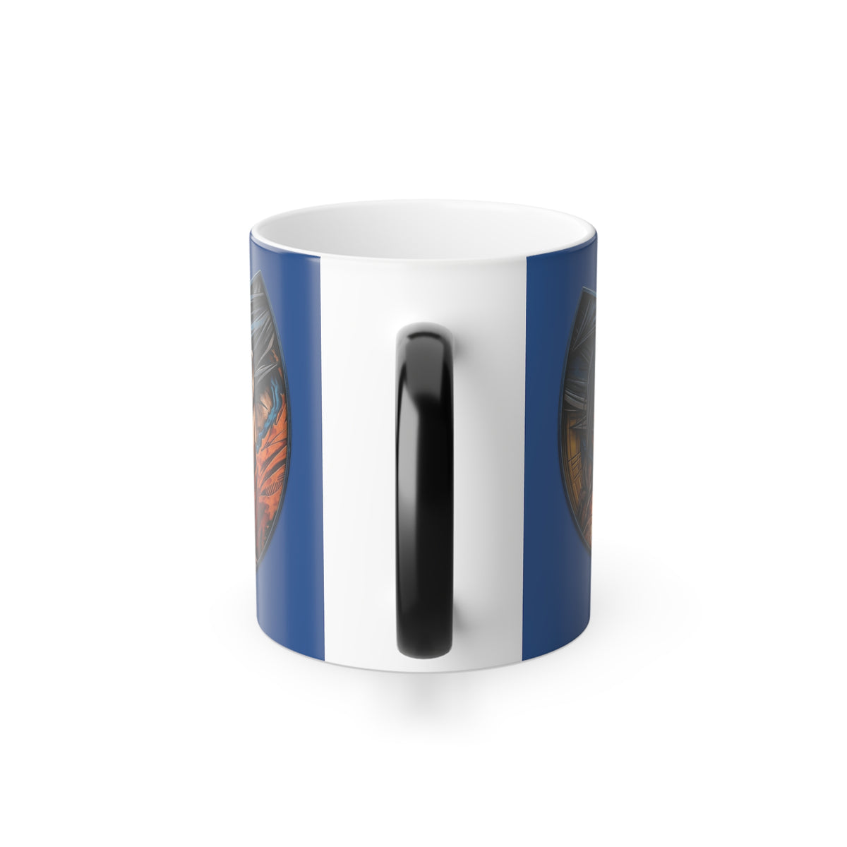 Color Goku wu tang style Morphing Mug — Anime Warrior Heat-Change 11oz