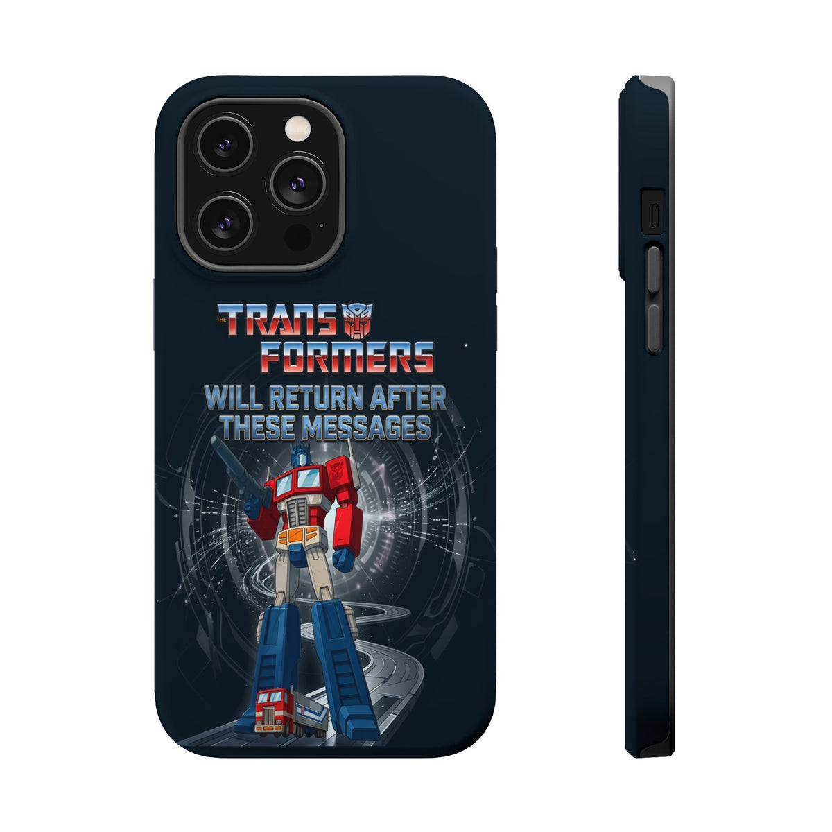 Transformers “Will Return After These Messages” Magnetic Impact-Resistant Phone Case
