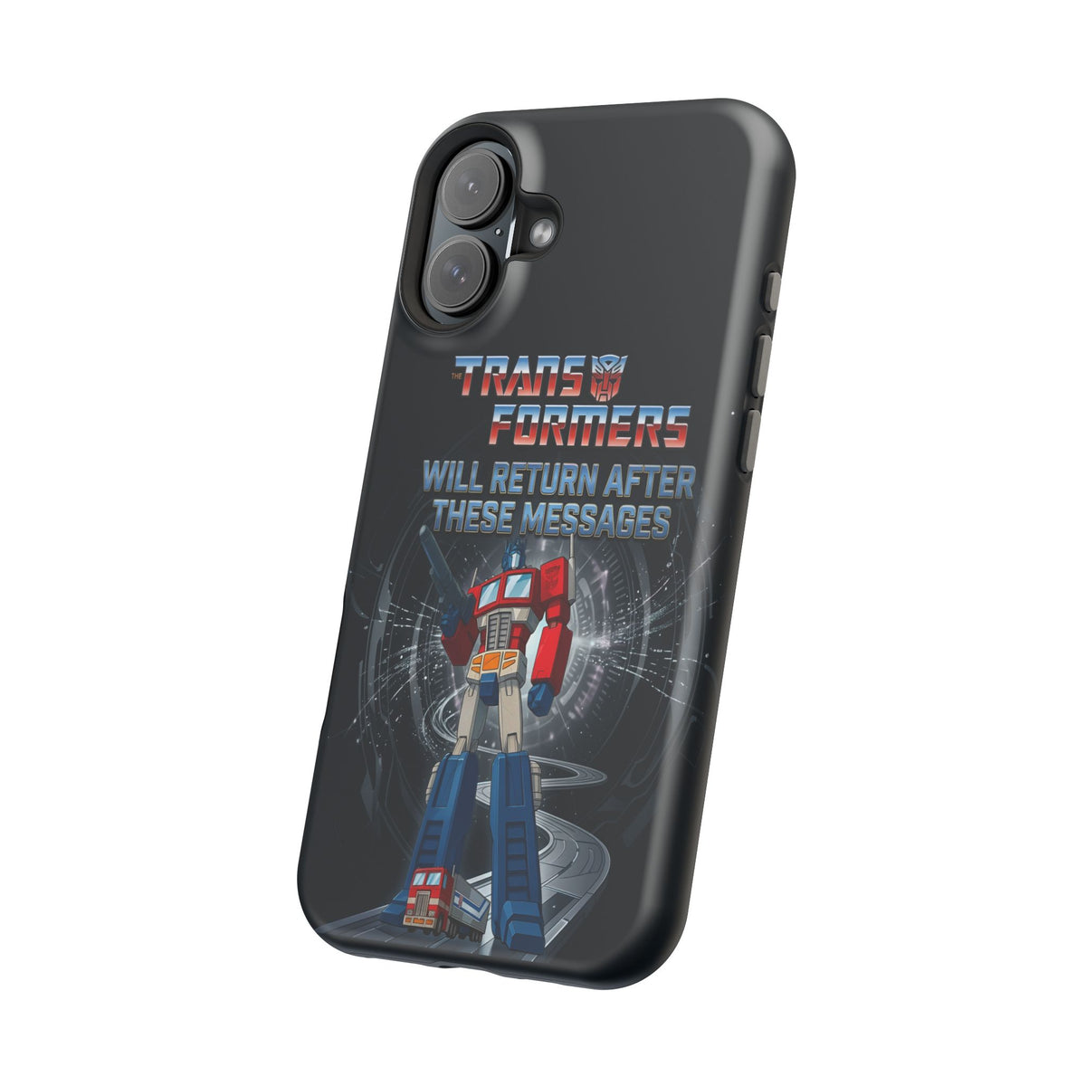 Transformers “Will Return After These Messages” Magnetic Impact-Resistant Phone Case