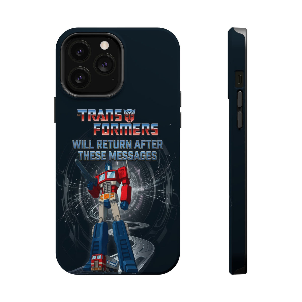Transformers “Will Return After These Messages” Magnetic Impact-Resistant Phone Case