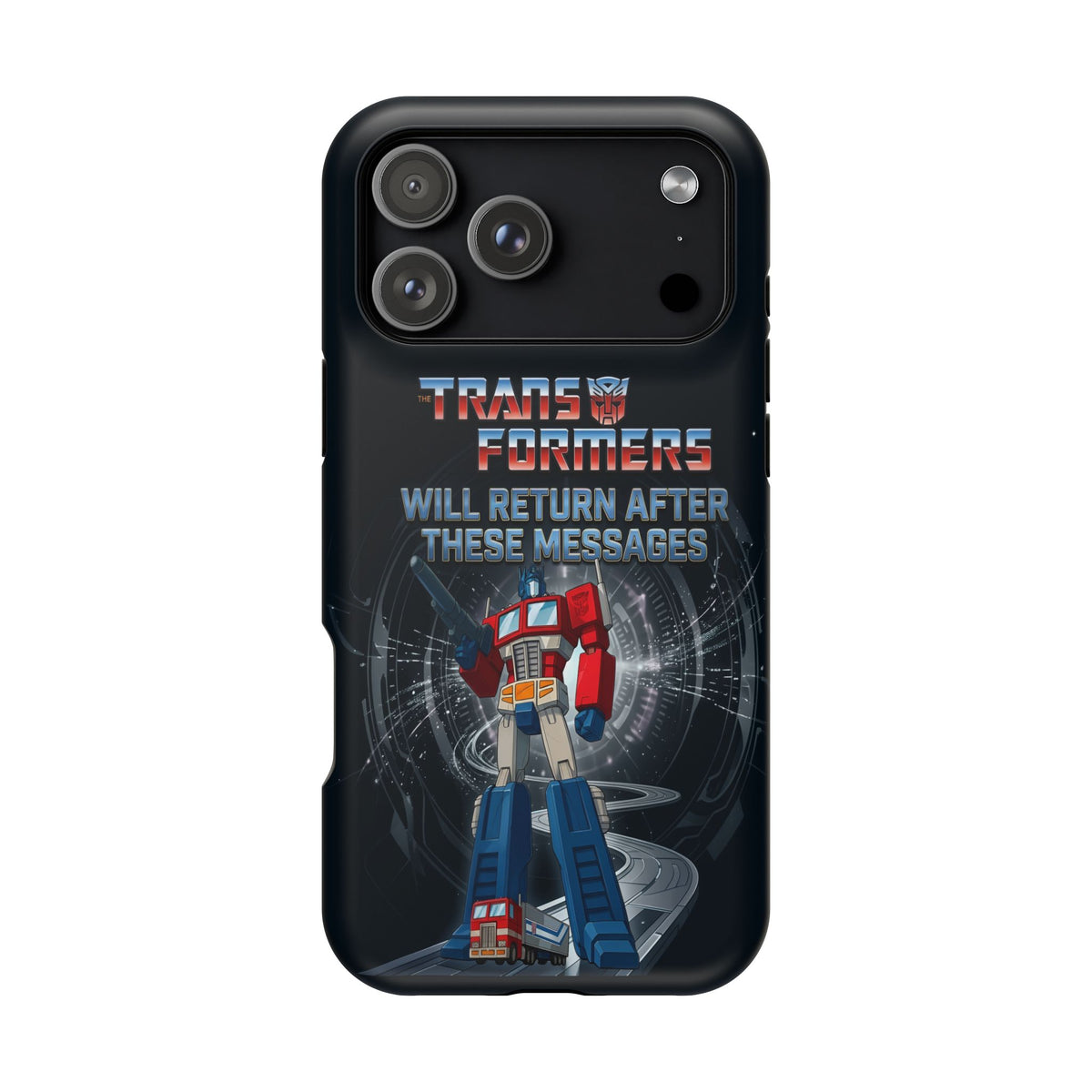 Transformers “Will Return After These Messages” Magnetic Impact-Resistant Phone Case