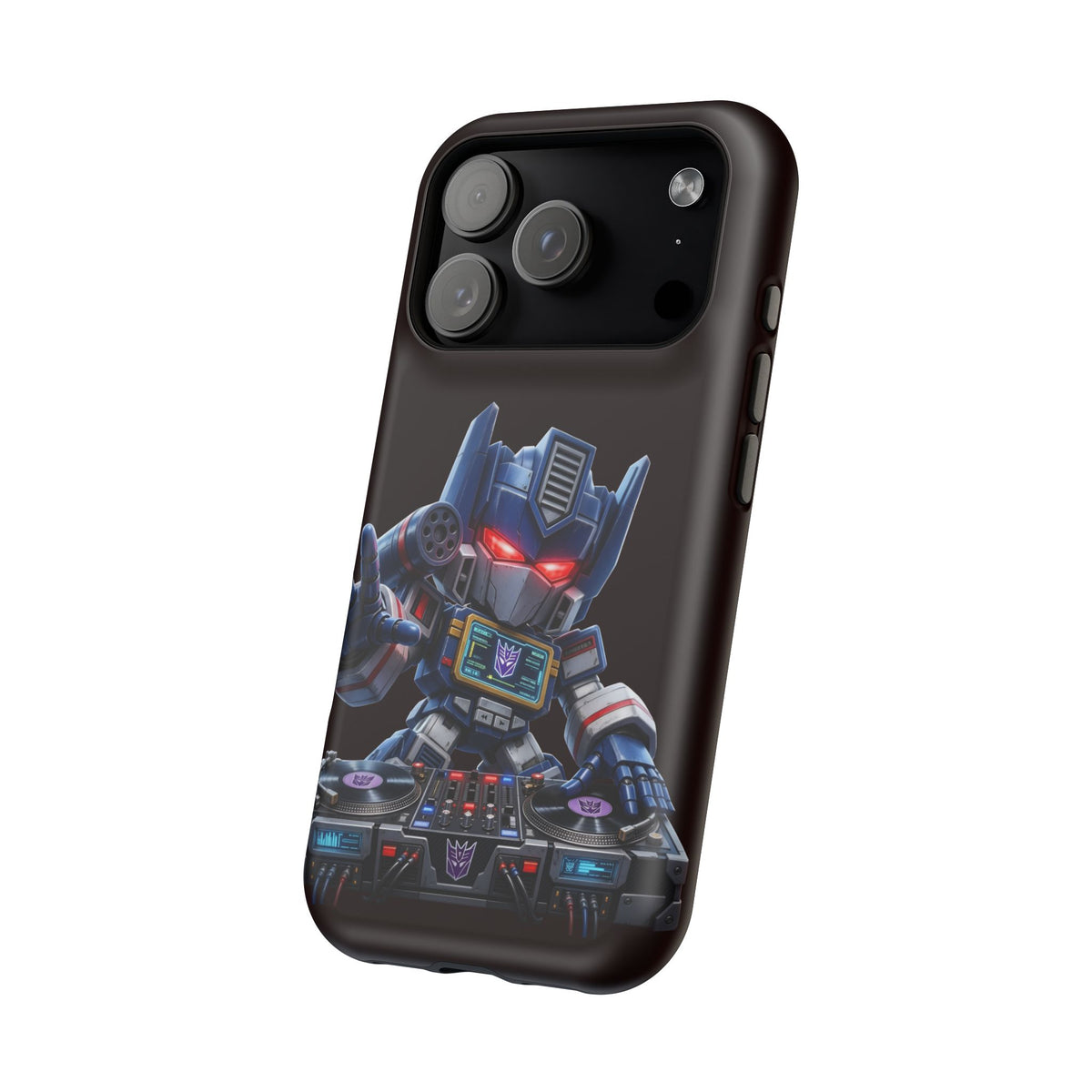 DJ  Soundwave Robot Phone Case — Magnetic Impact-Resistant Protector