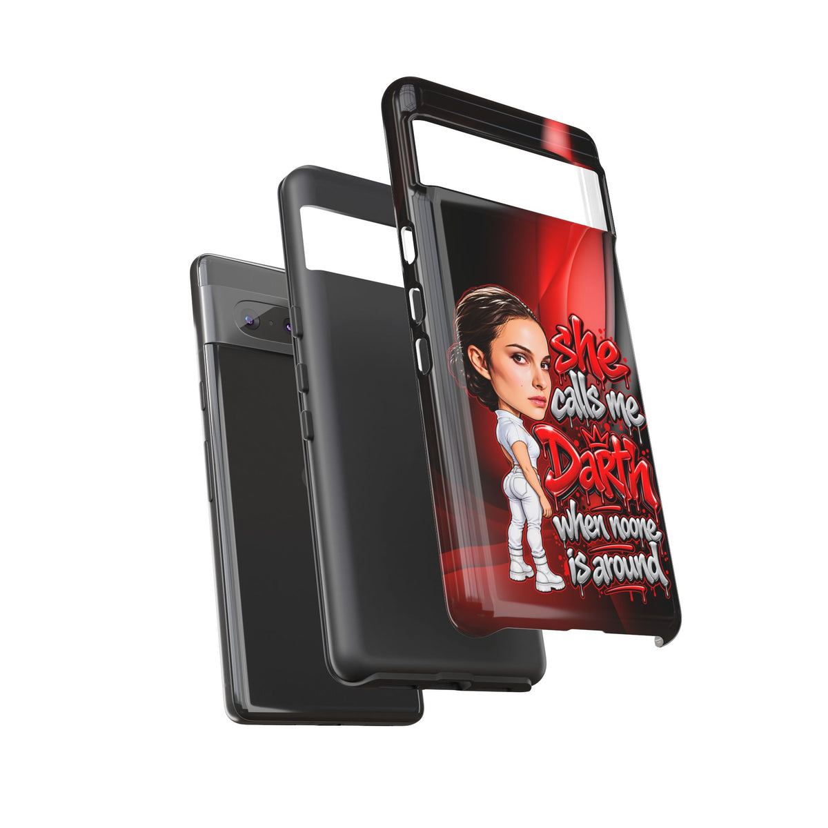 padme she calls me darth when noones around  Graphic Phone Case | Hip-Hop Inspired Tough Case | Urban Art Protective iPhone & Samsung Case