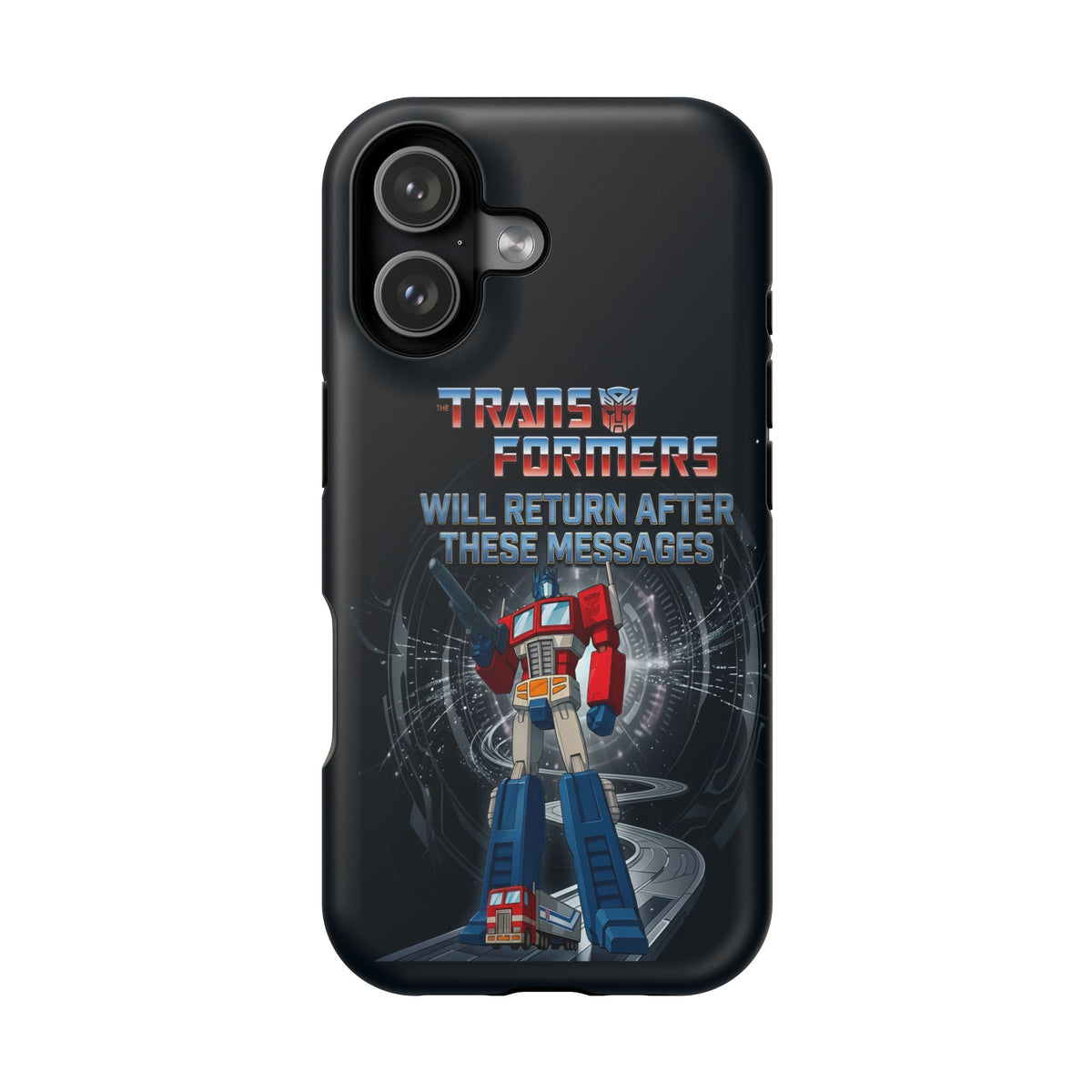 Transformers “Will Return After These Messages” Magnetic Impact-Resistant Phone Case