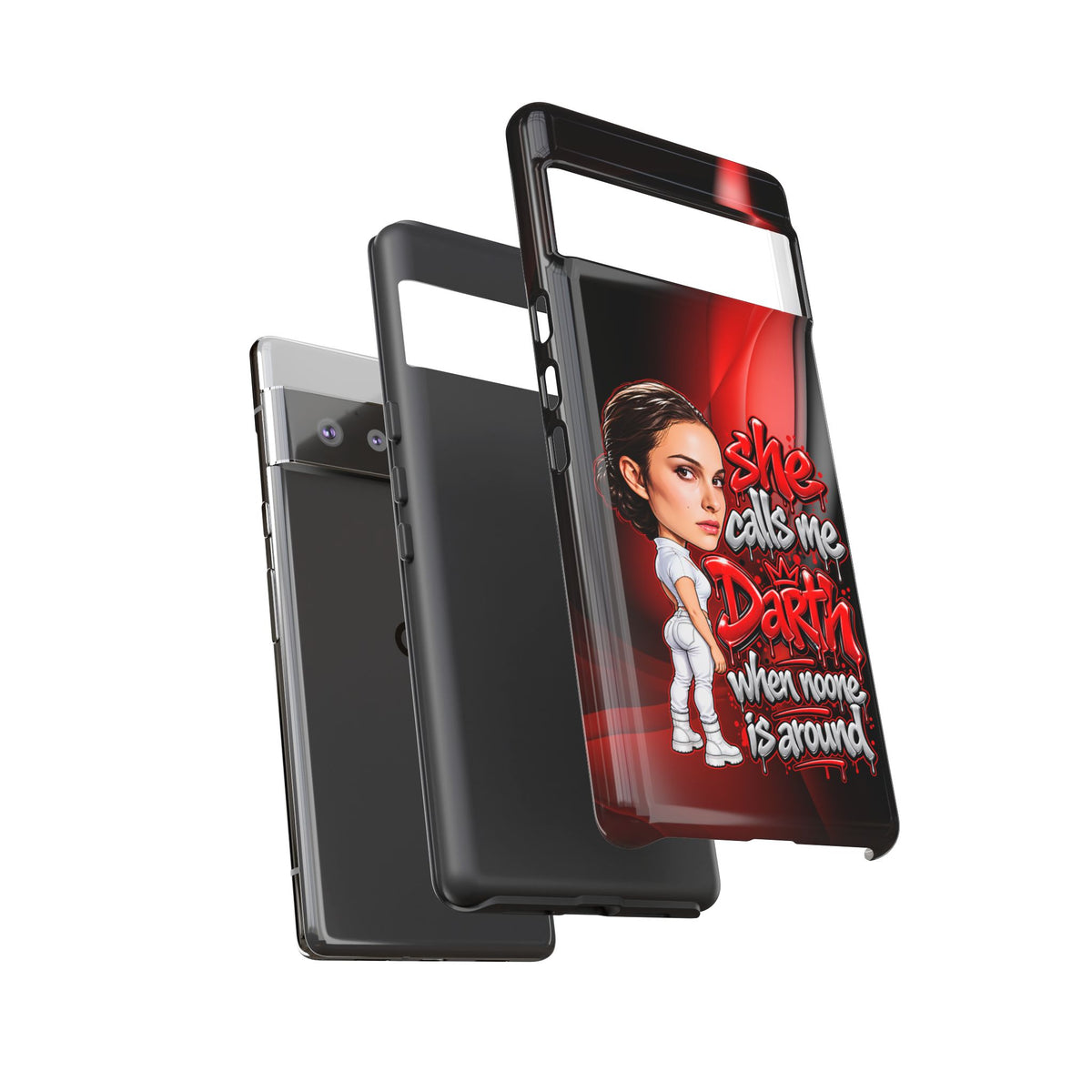 padme she calls me darth when noones around  Graphic Phone Case | Hip-Hop Inspired Tough Case | Urban Art Protective iPhone & Samsung Case