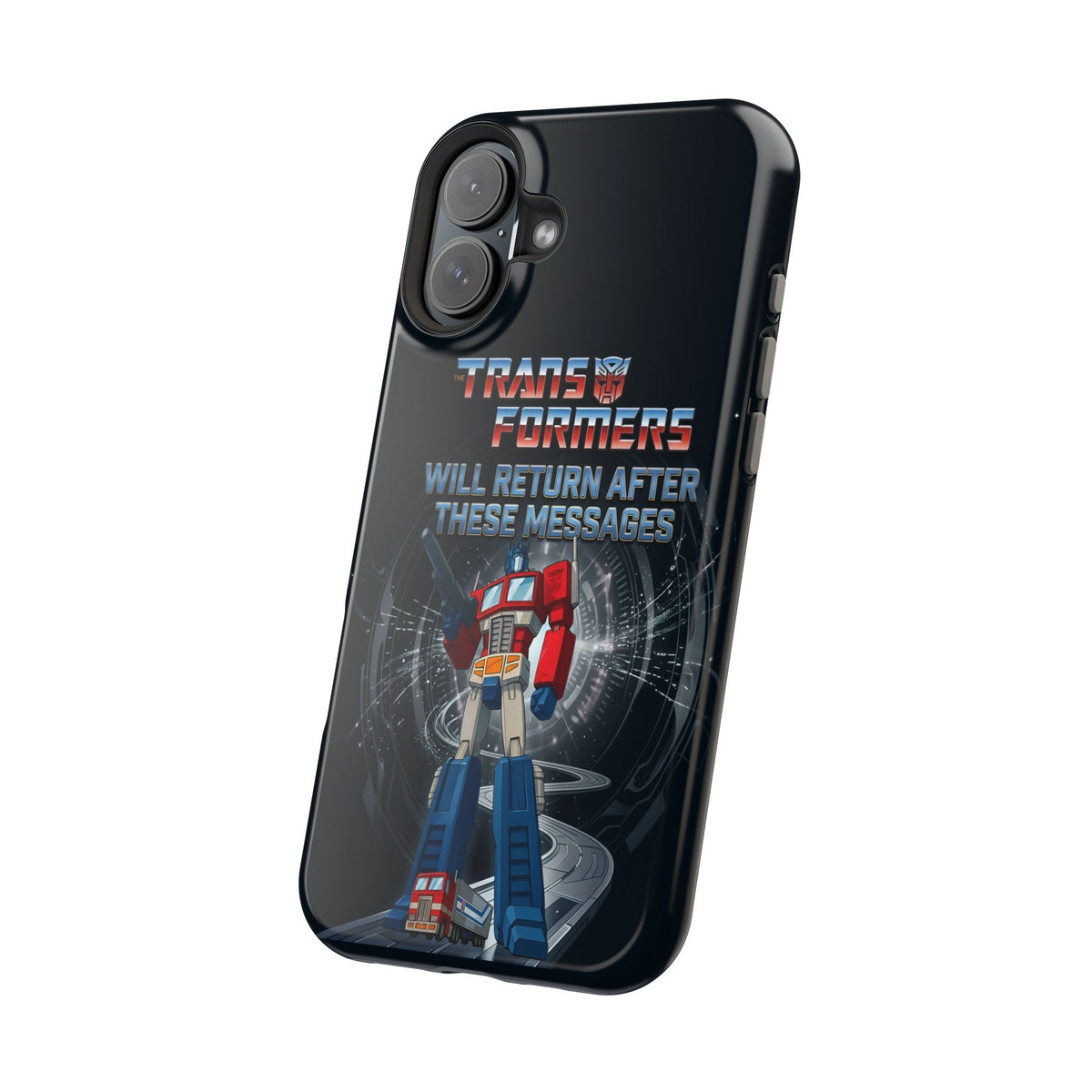 Transformers “Will Return After These Messages” Magnetic Impact-Resistant Phone Case