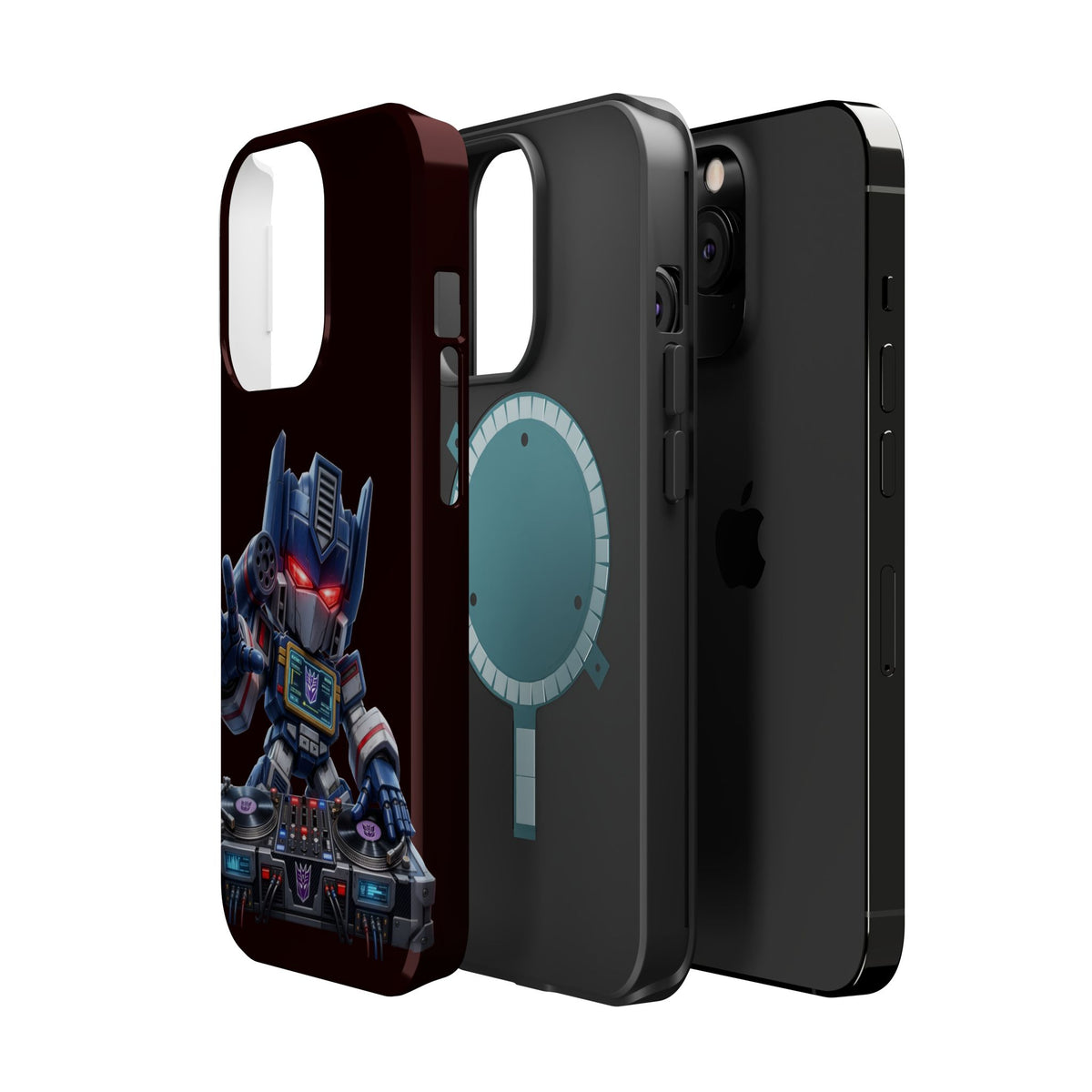 DJ  Soundwave Robot Phone Case — Magnetic Impact-Resistant Protector
