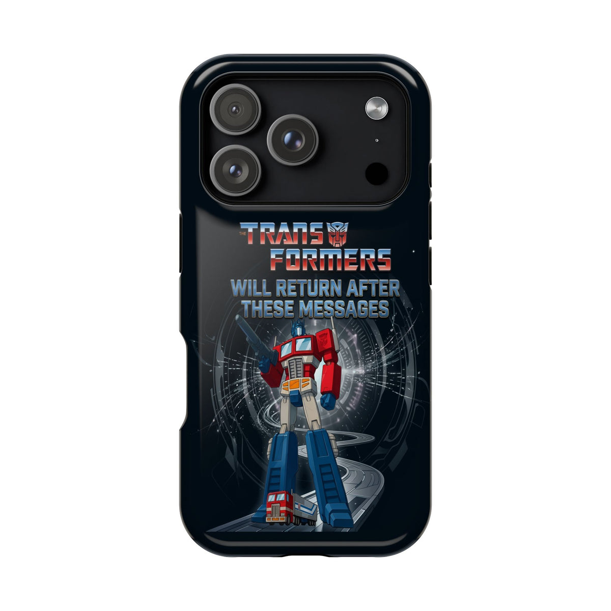 Transformers “Will Return After These Messages” Magnetic Impact-Resistant Phone Case