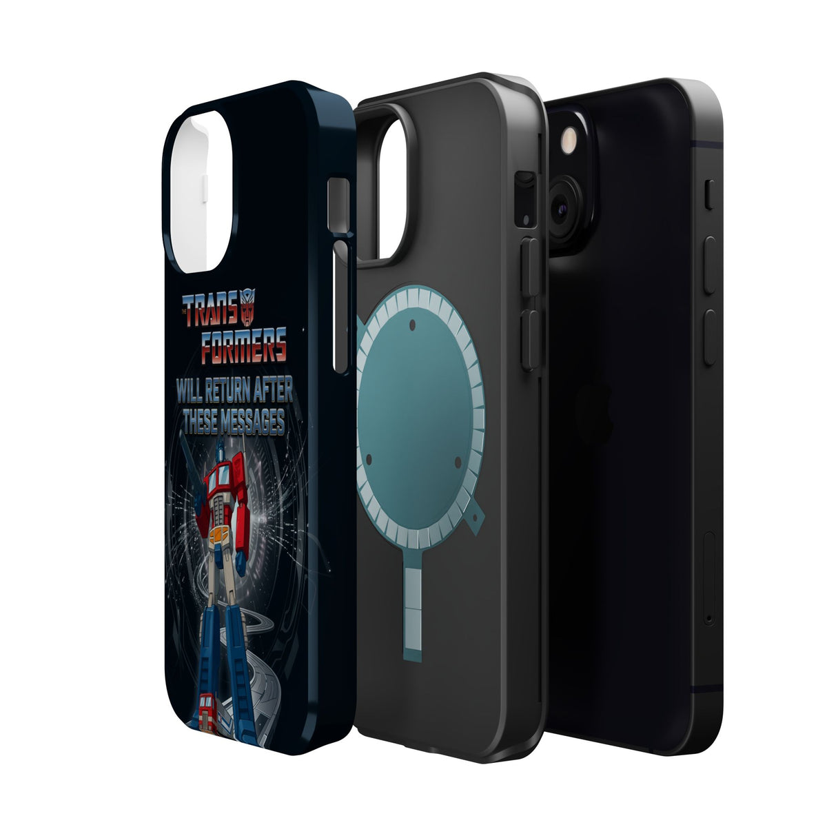 Transformers “Will Return After These Messages” Magnetic Impact-Resistant Phone Case
