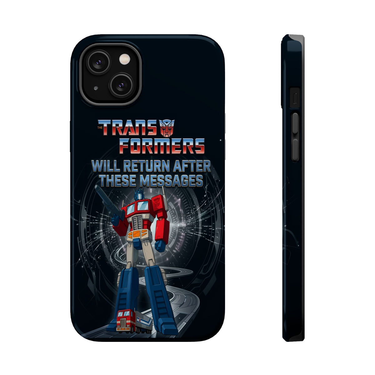 Transformers “Will Return After These Messages” Magnetic Impact-Resistant Phone Case