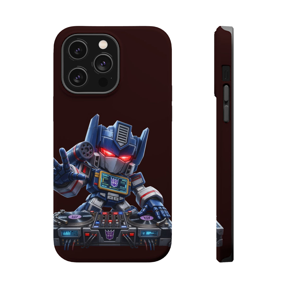 DJ  Soundwave Robot Phone Case — Magnetic Impact-Resistant Protector