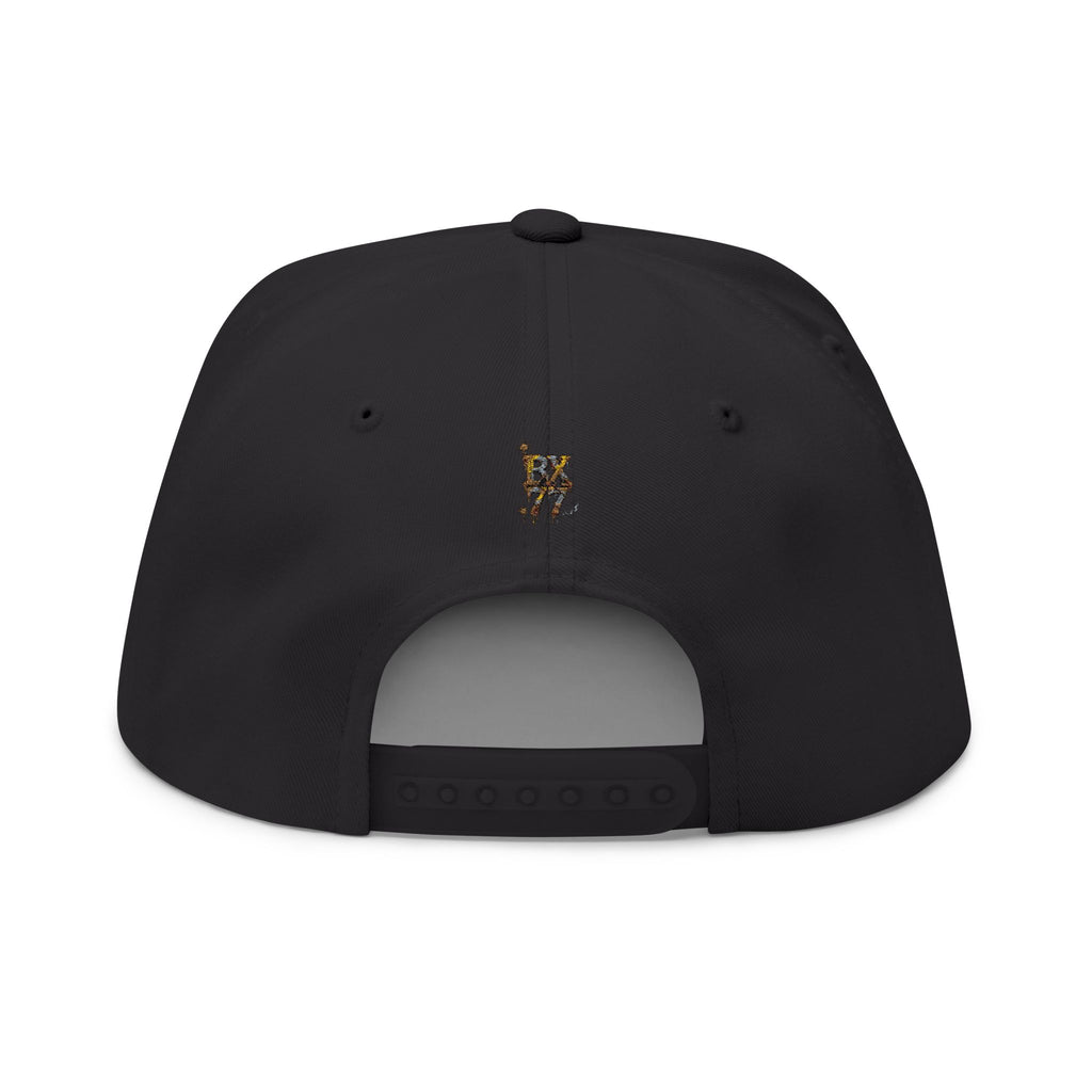 Untouchable gold drip Embroidered Cap | Flat Bill Hat