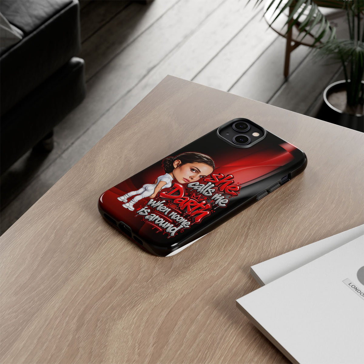 padme she calls me darth when noones around  Graphic Phone Case | Hip-Hop Inspired Tough Case | Urban Art Protective iPhone & Samsung Case