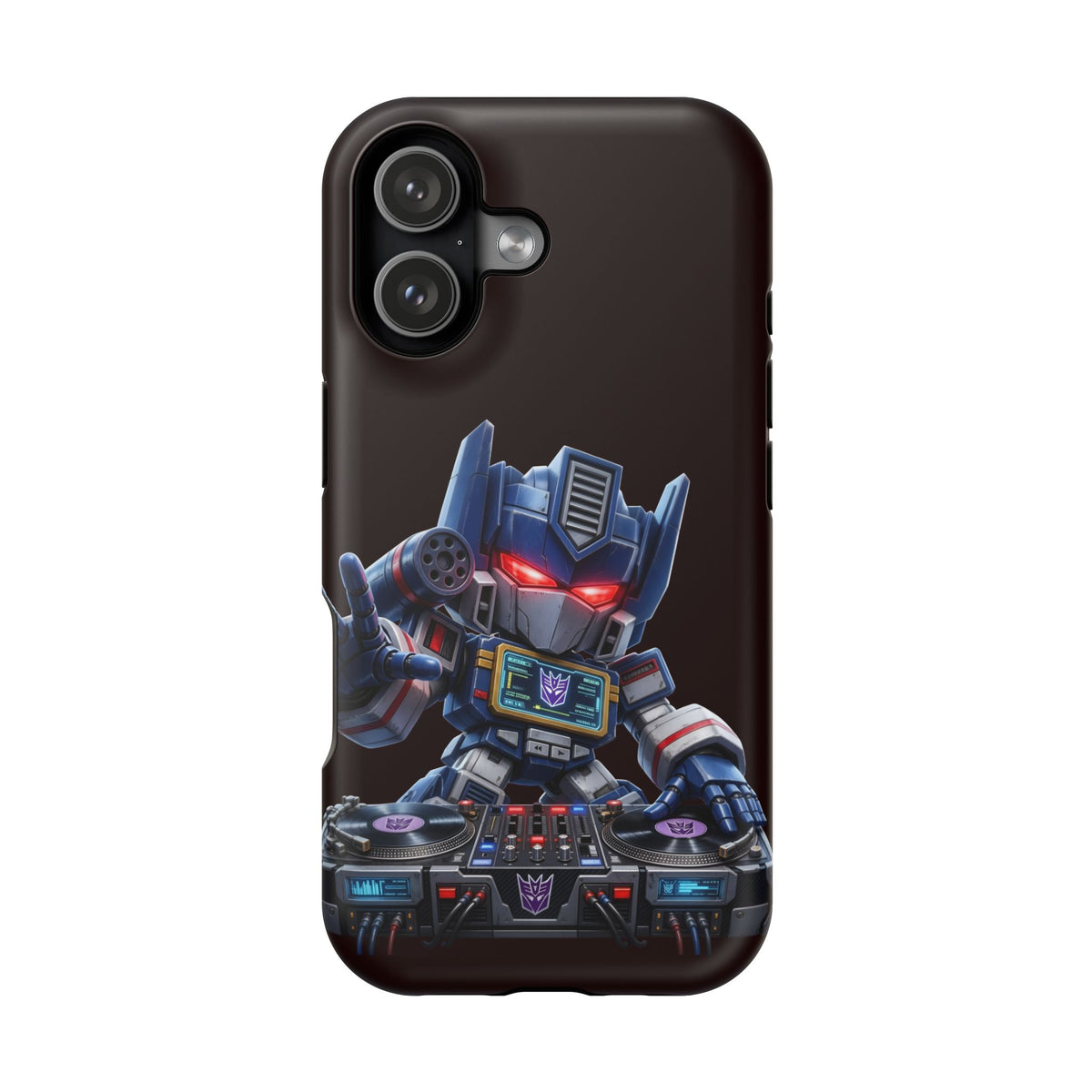 DJ  Soundwave Robot Phone Case — Magnetic Impact-Resistant Protector