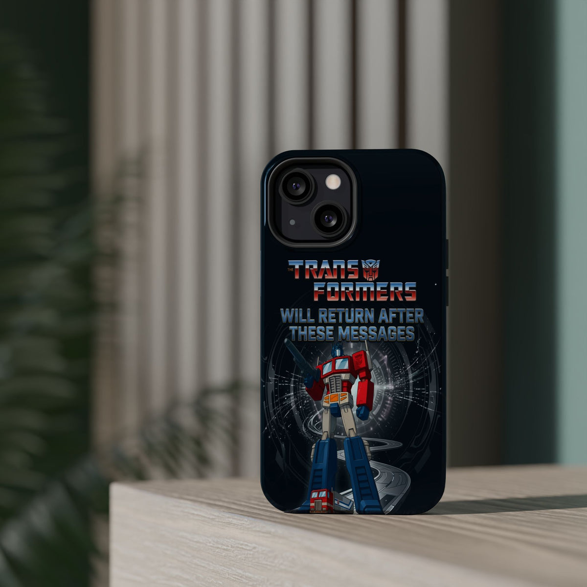 Transformers “Will Return After These Messages” Magnetic Impact-Resistant Phone Case
