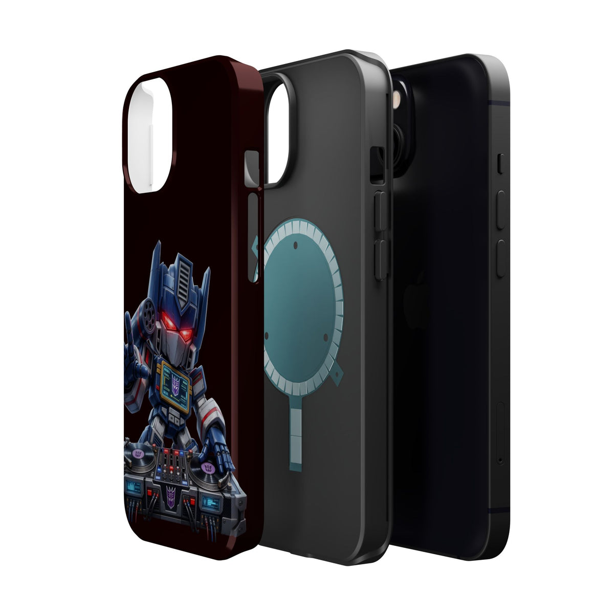DJ  Soundwave Robot Phone Case — Magnetic Impact-Resistant Protector