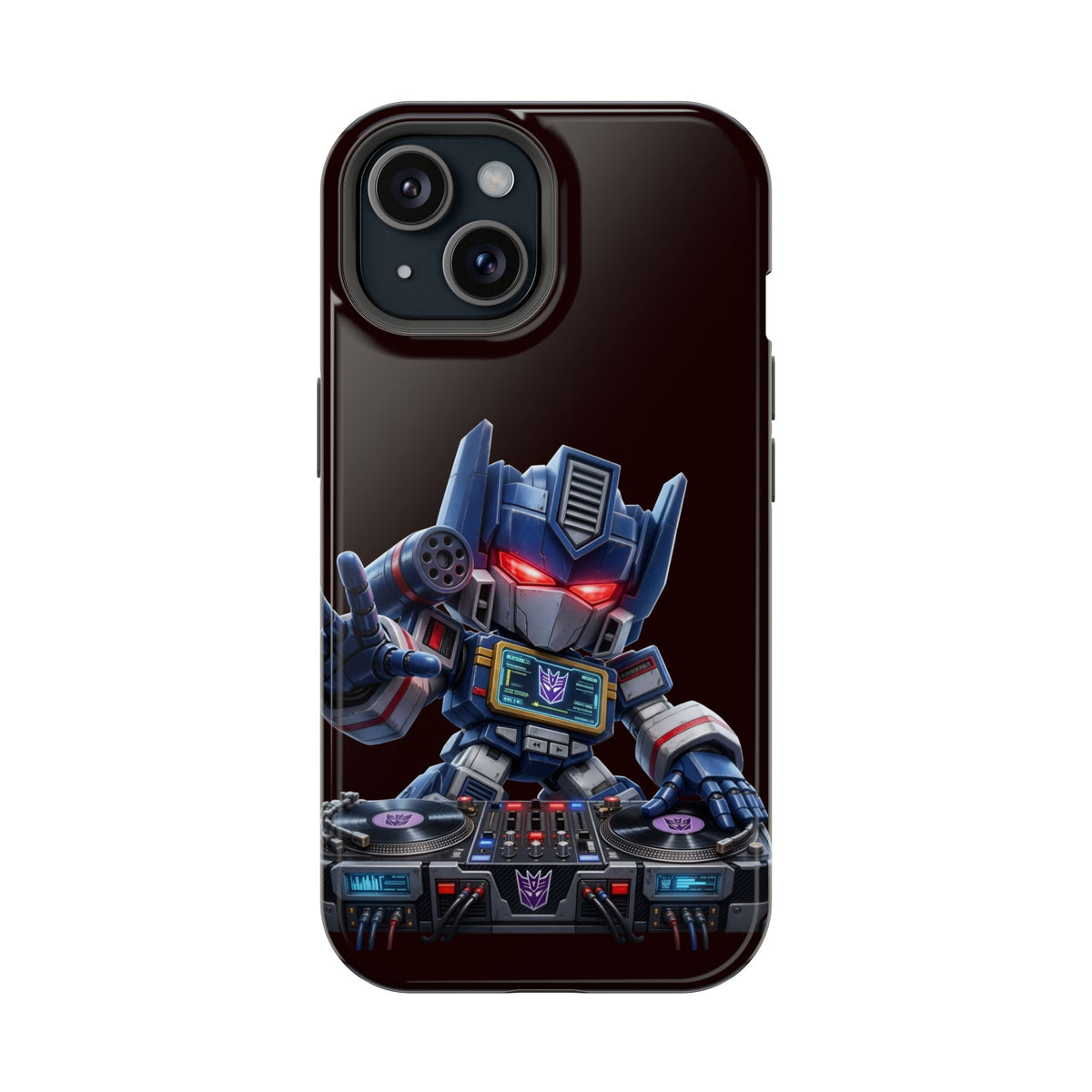 DJ  Soundwave Robot Phone Case — Magnetic Impact-Resistant Protector