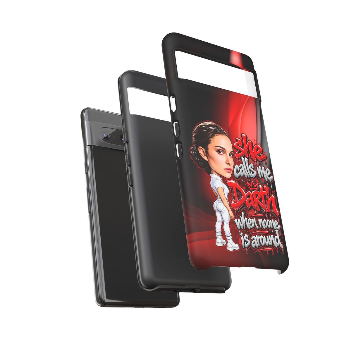 padme she calls me darth when noones around  Graphic Phone Case | Hip-Hop Inspired Tough Case | Urban Art Protective iPhone & Samsung Case
