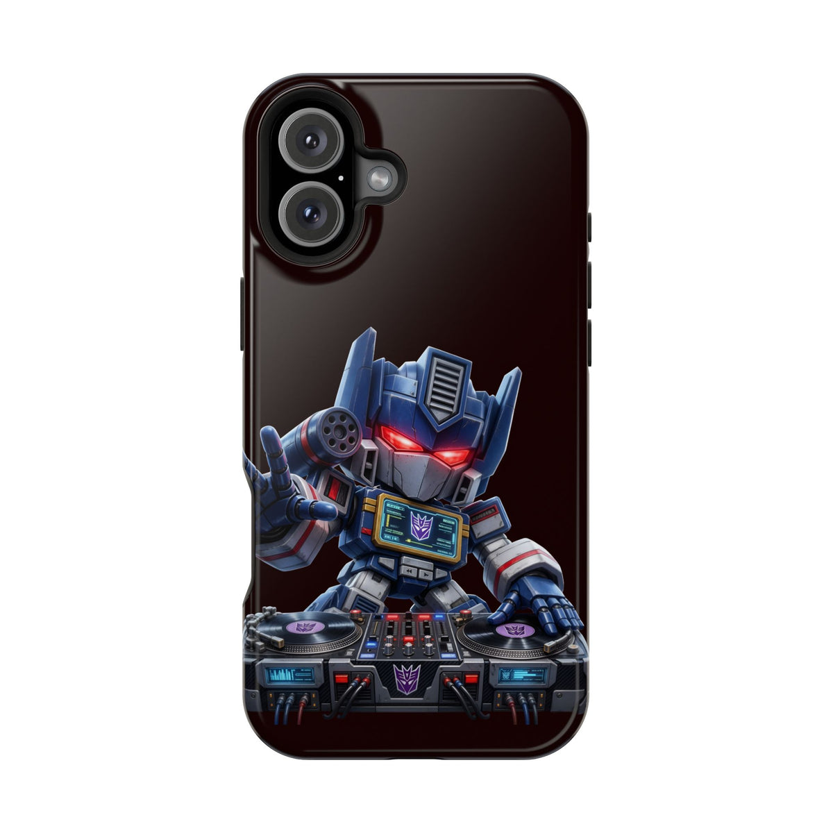 DJ  Soundwave Robot Phone Case — Magnetic Impact-Resistant Protector