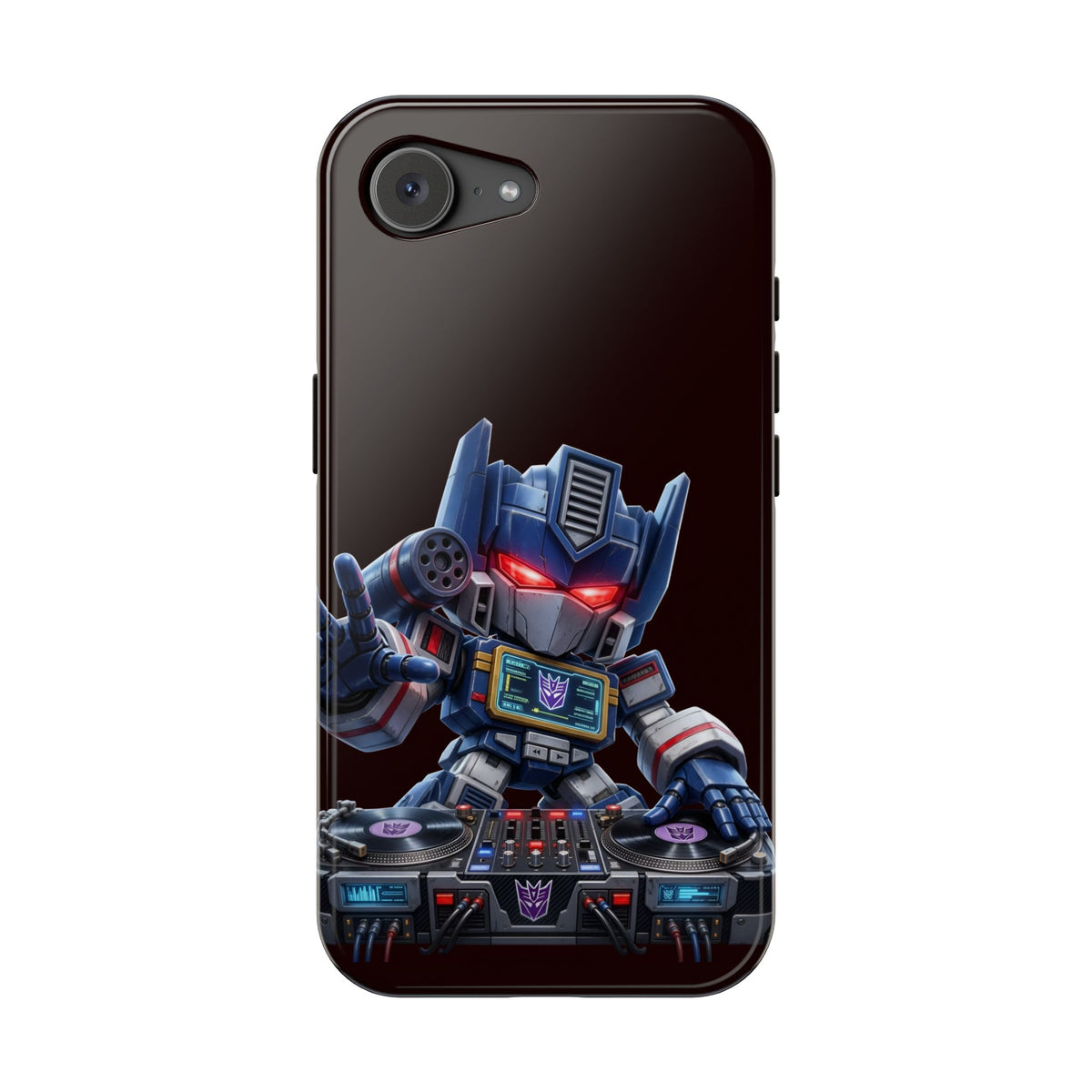 DJ  Soundwave Robot Phone Case — Magnetic Impact-Resistant Protector