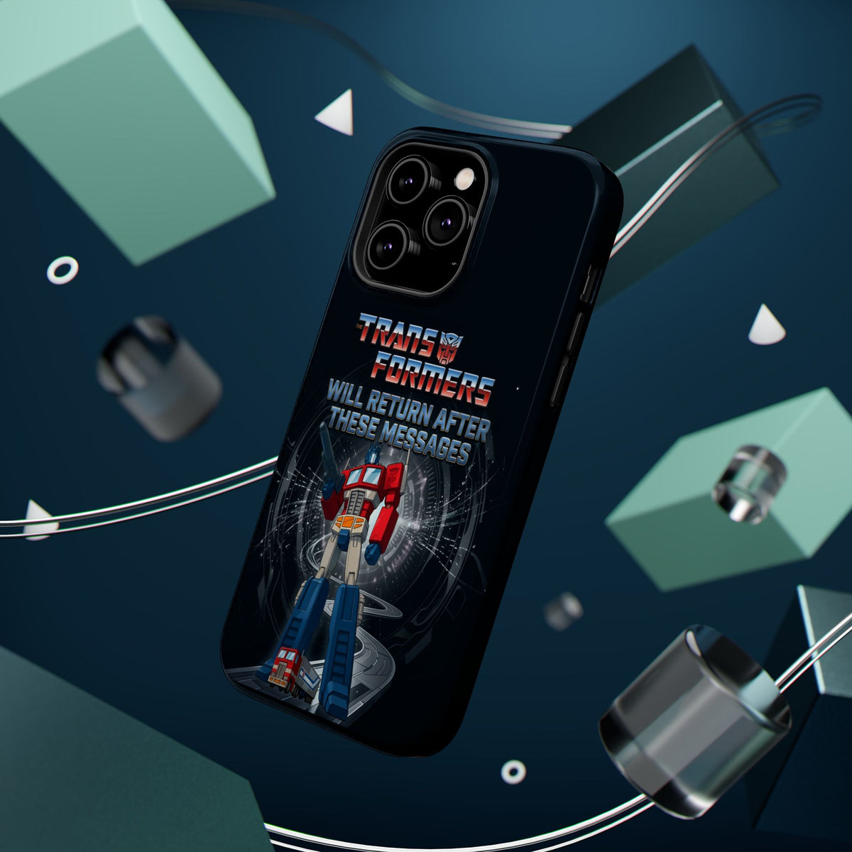 Transformers “Will Return After These Messages” Magnetic Impact-Resistant Phone Case
