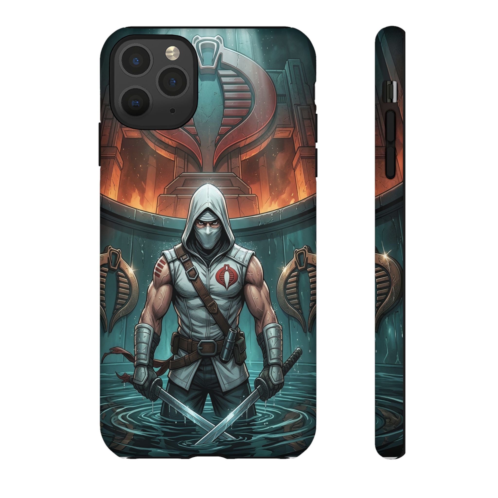 Cobra Assassin storm shadow Hooded Warrior Phone Case | Tough Cases