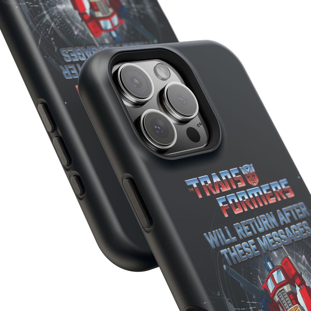 Transformers “Will Return After These Messages” Magnetic Impact-Resistant Phone Case