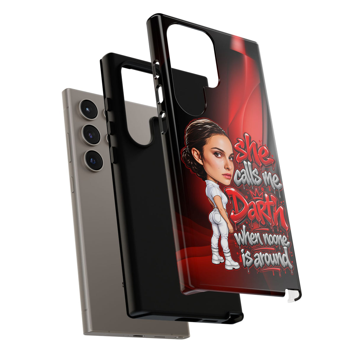 padme she calls me darth when noones around  Graphic Phone Case | Hip-Hop Inspired Tough Case | Urban Art Protective iPhone & Samsung Case