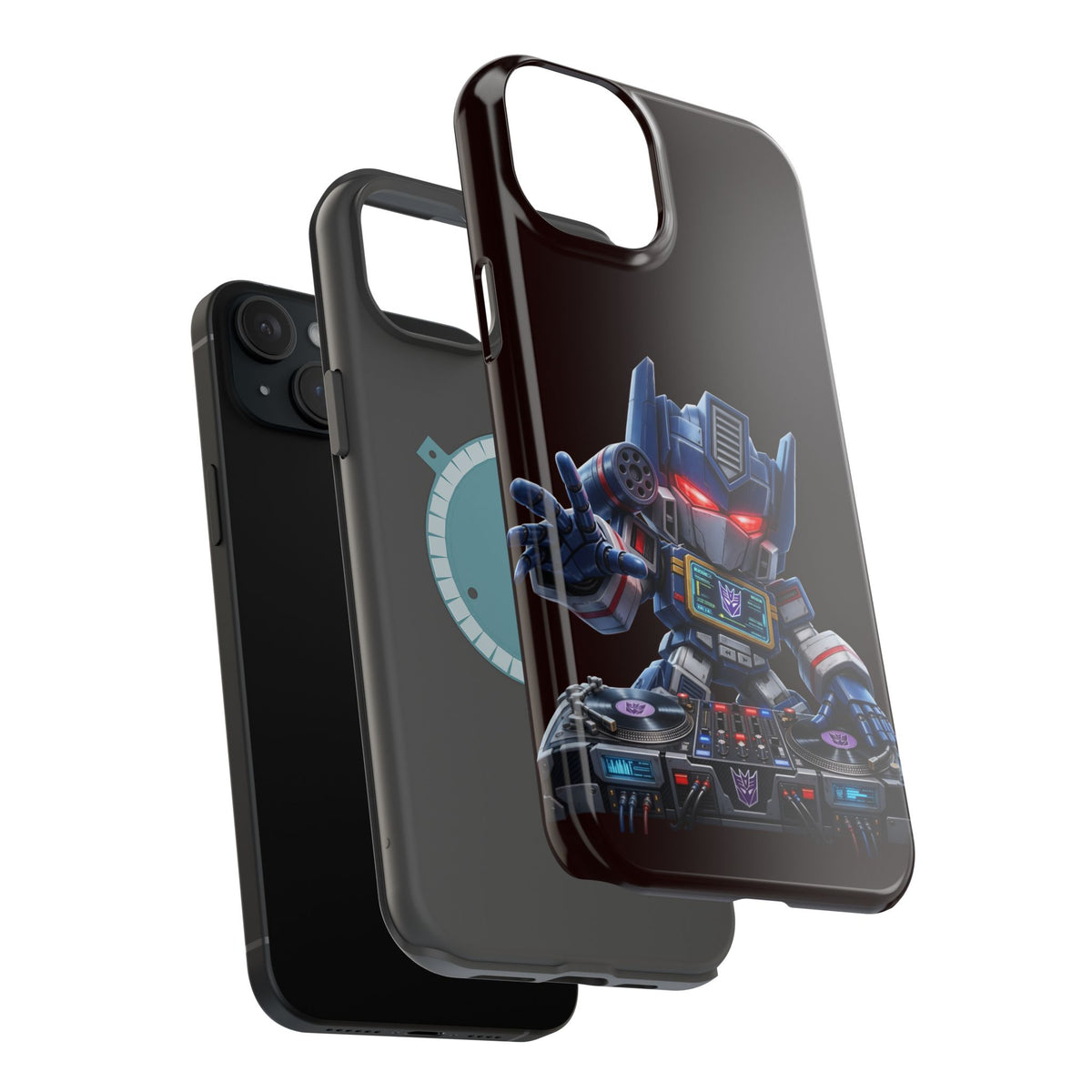 DJ  Soundwave Robot Phone Case — Magnetic Impact-Resistant Protector
