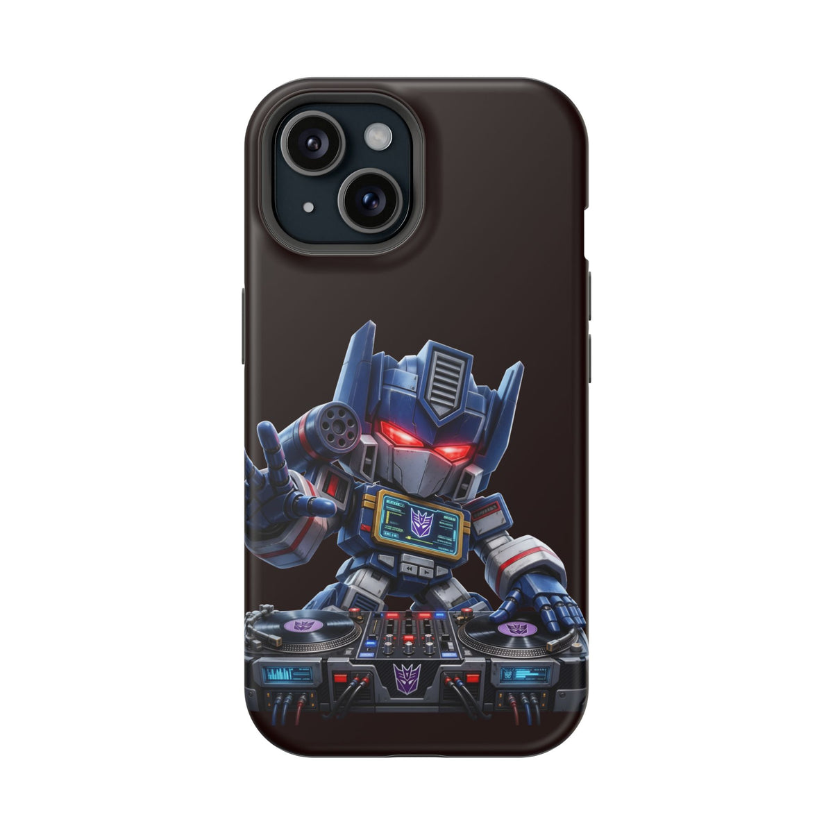DJ  Soundwave Robot Phone Case — Magnetic Impact-Resistant Protector