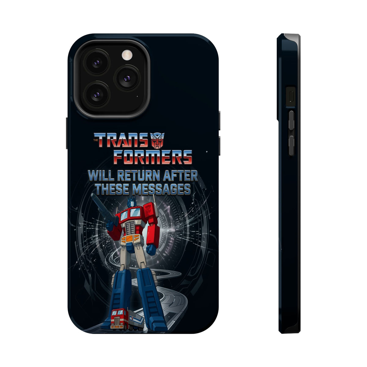 Transformers “Will Return After These Messages” Magnetic Impact-Resistant Phone Case