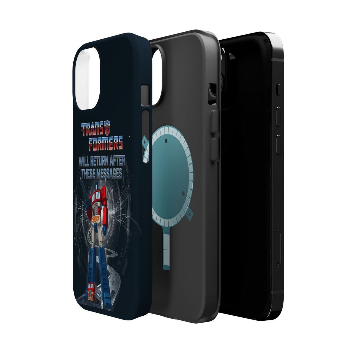 Transformers “Will Return After These Messages” Magnetic Impact-Resistant Phone Case