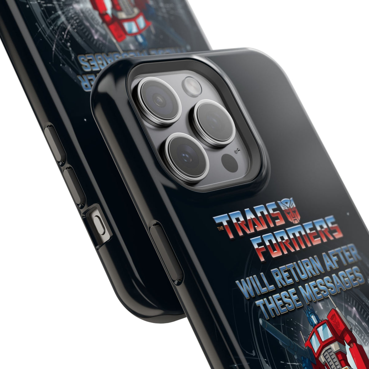 Transformers “Will Return After These Messages” Magnetic Impact-Resistant Phone Case