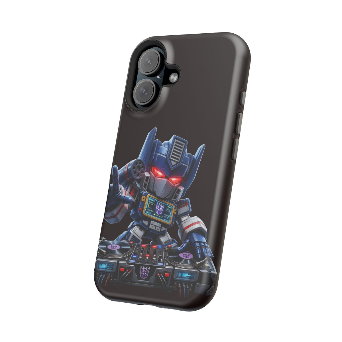 DJ  Soundwave Robot Phone Case — Magnetic Impact-Resistant Protector