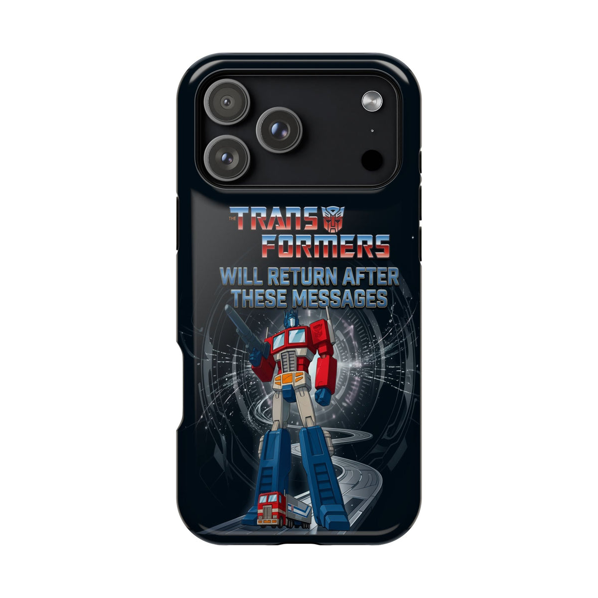Transformers “Will Return After These Messages” Magnetic Impact-Resistant Phone Case