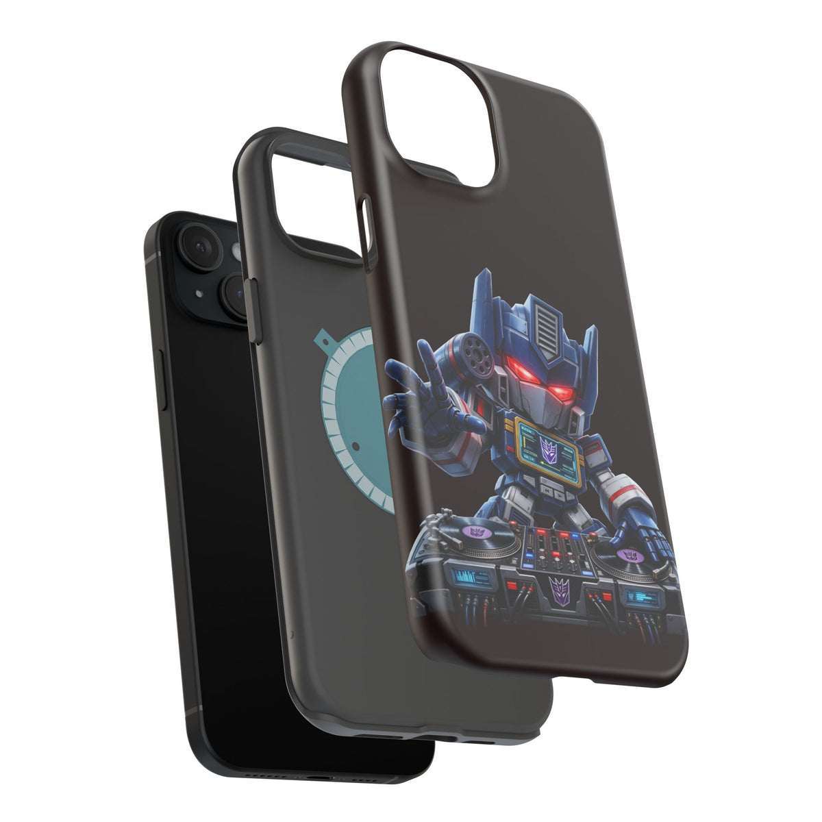 DJ  Soundwave Robot Phone Case — Magnetic Impact-Resistant Protector