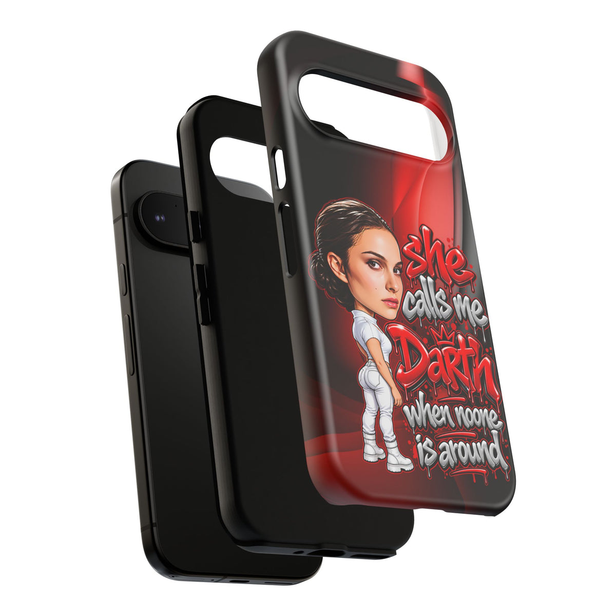 padme she calls me darth when noones around  Graphic Phone Case | Hip-Hop Inspired Tough Case | Urban Art Protective iPhone & Samsung Case