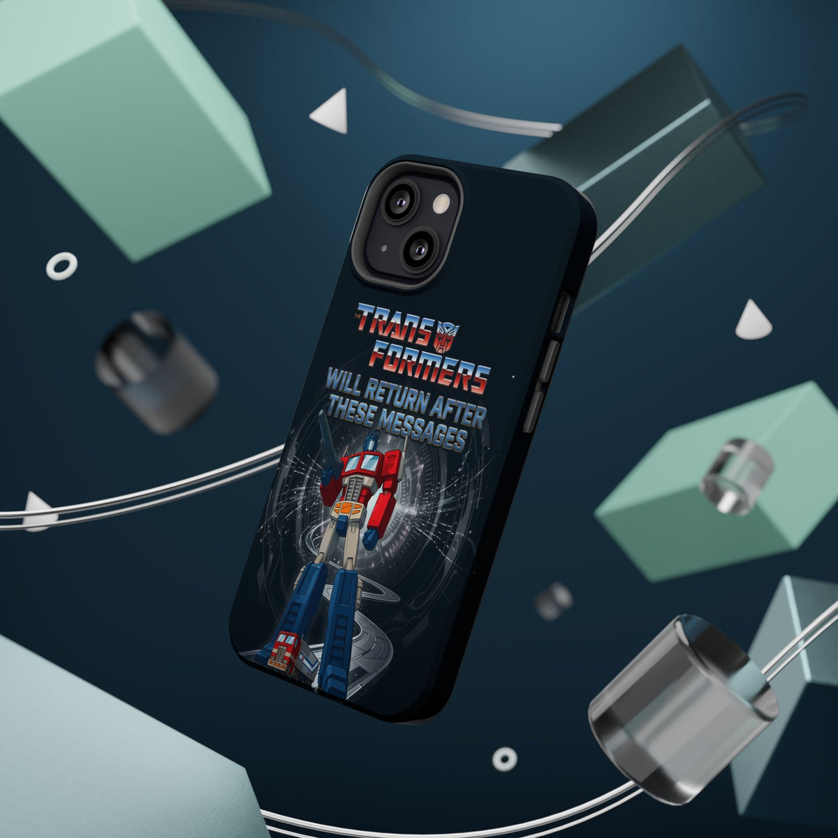Transformers “Will Return After These Messages” Magnetic Impact-Resistant Phone Case