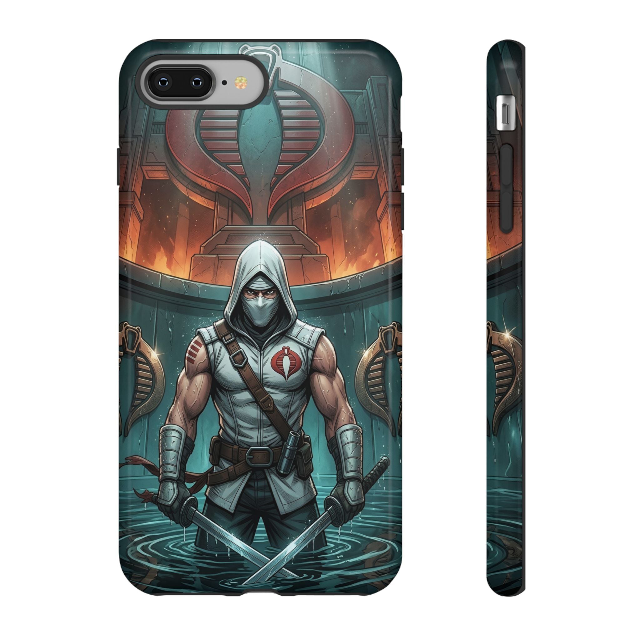 Cobra Assassin storm shadow Hooded Warrior Phone Case | Tough Cases