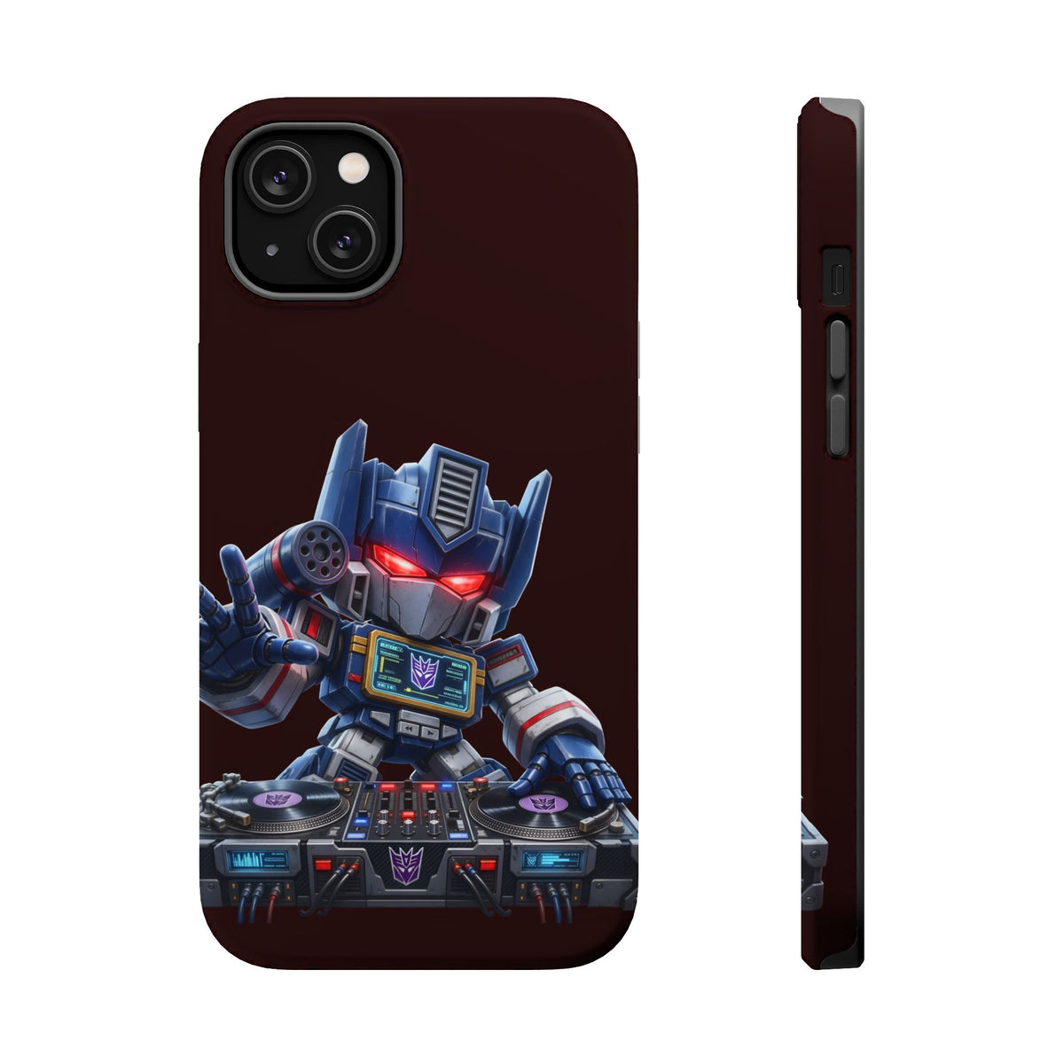 DJ  Soundwave Robot Phone Case — Magnetic Impact-Resistant Protector