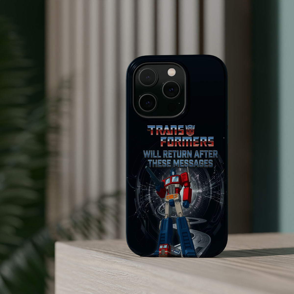 Transformers “Will Return After These Messages” Magnetic Impact-Resistant Phone Case