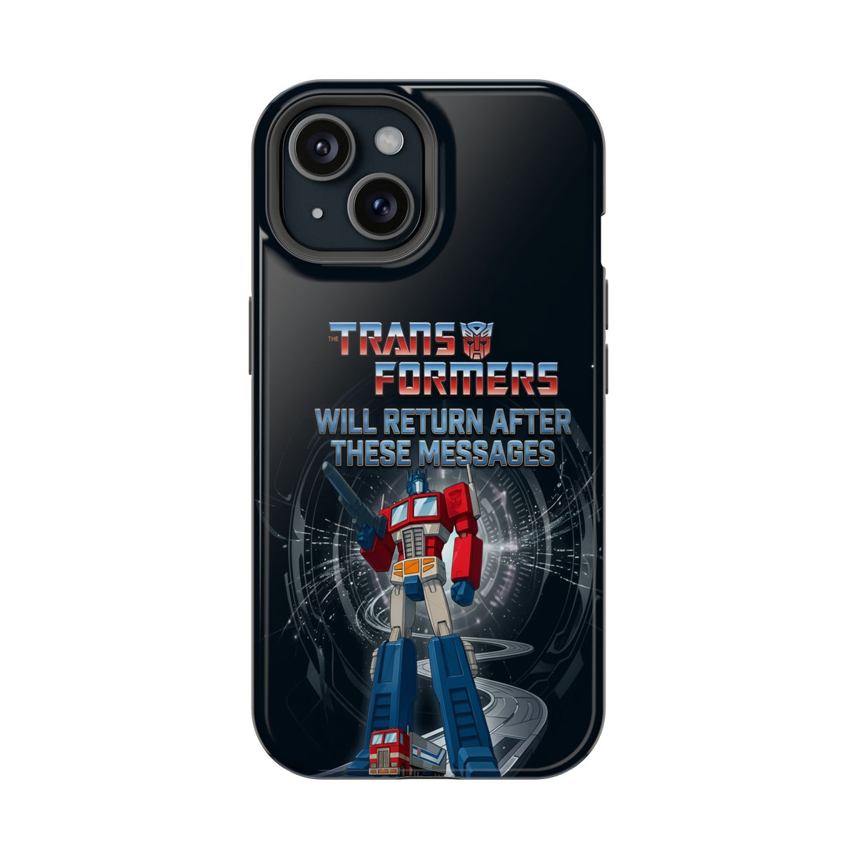 Transformers “Will Return After These Messages” Magnetic Impact-Resistant Phone Case