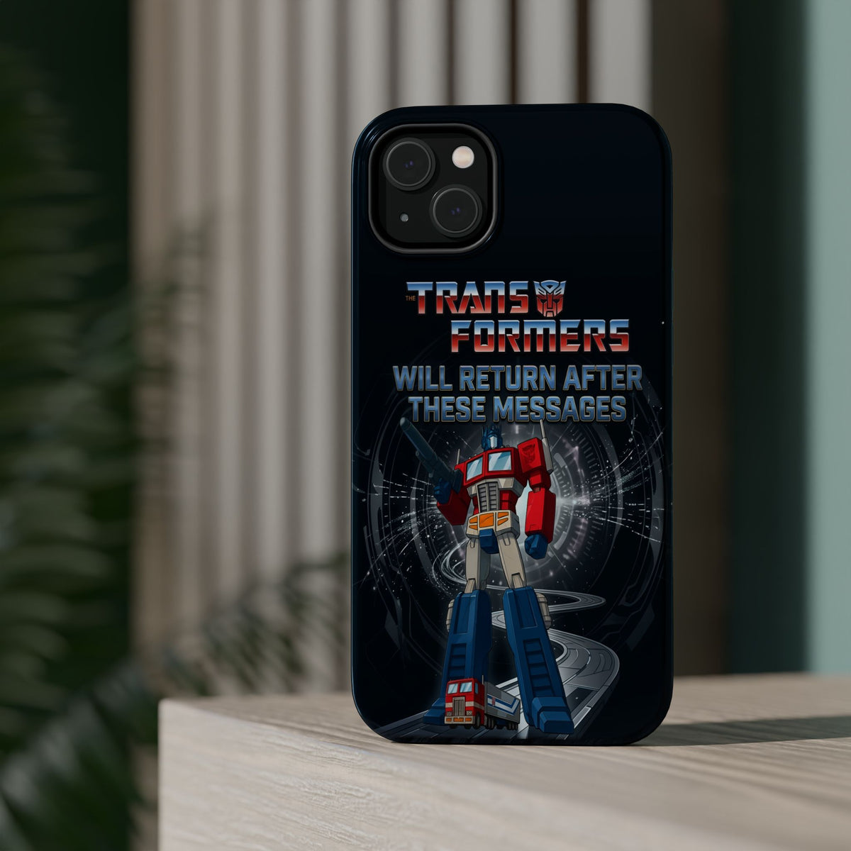 Transformers “Will Return After These Messages” Magnetic Impact-Resistant Phone Case
