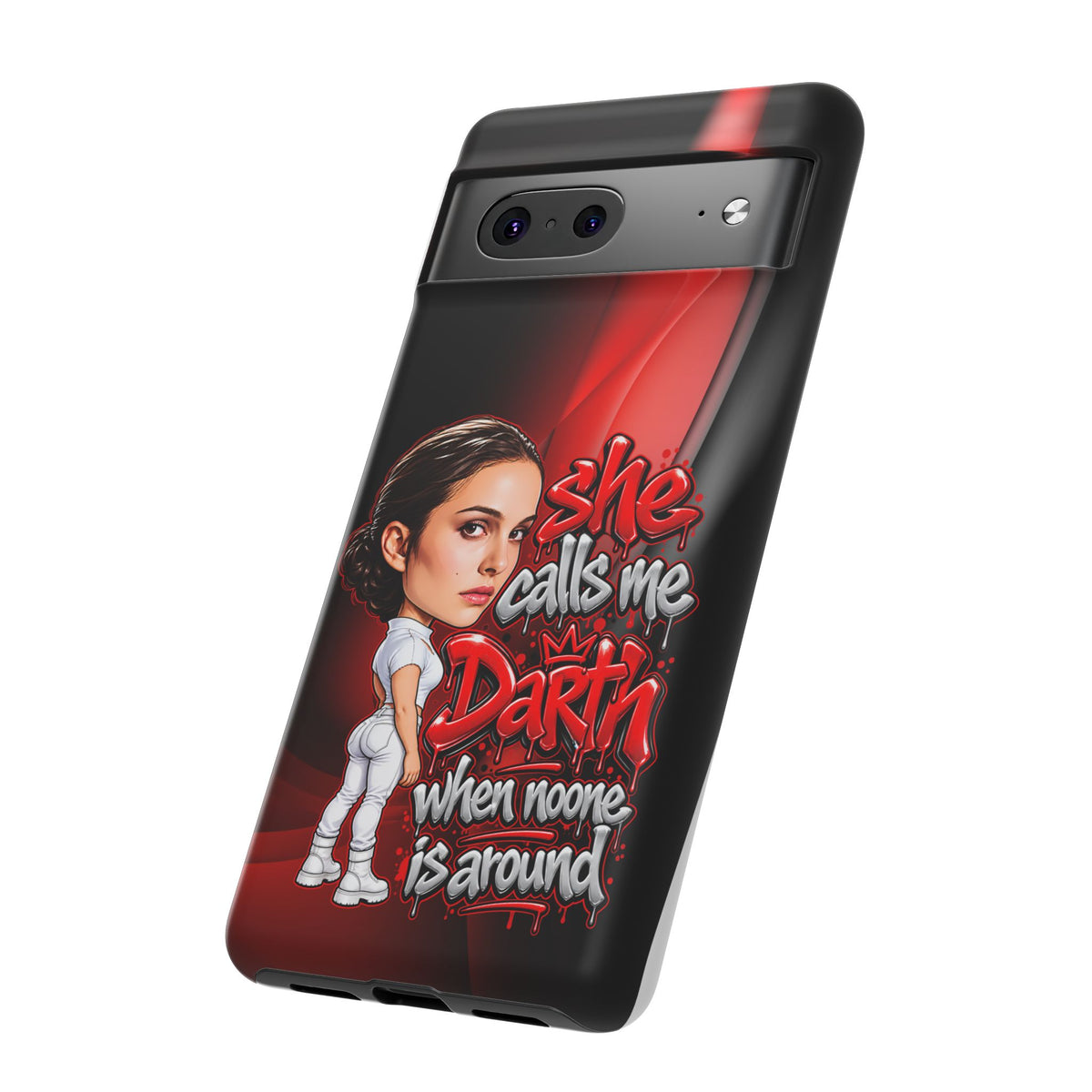 padme she calls me darth when noones around  Graphic Phone Case | Hip-Hop Inspired Tough Case | Urban Art Protective iPhone & Samsung Case