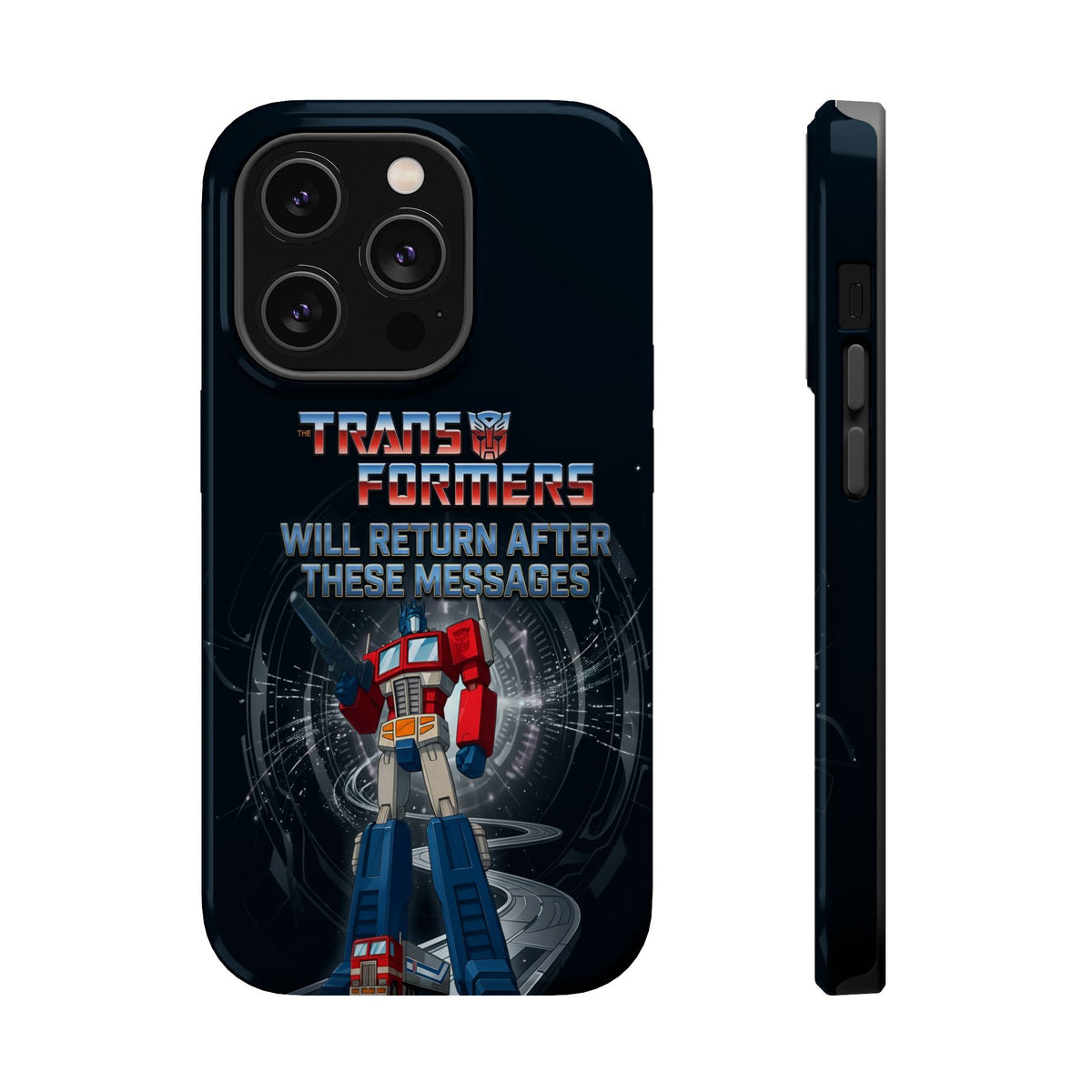 Transformers “Will Return After These Messages” Magnetic Impact-Resistant Phone Case